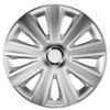 Kimpiris - Τάσια Τροχών Αυτοκινήτου 14" Aviator 104288 Carbon RC Ασημί CBX 4 Τεμάχια