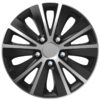 Kimpiris - Τάσια Τροχών Αυτοκινήτου 13" Rapide 100334 NC Ασημί & Μαύρο CBX 4 Τεμάχια