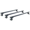 Kimpiris - Μπάρες Οροφής Σιδερένιες CRUZ Cargo Xpro-140cm 923-210 Σετ Με Πόδια Για Ford Transit Custom H2 13+ 3 Τεμάχια Με Extra 2 T-Track Κανάλι Τοποθέτησης