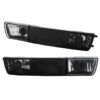 Kimpiris - Μπροστινά Φλας Για Vw Golf 3 91-98 / Vento 92-98 Με Προβολάκι Μαύρα 4 Τεμάχια