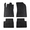 Kimpiris - Πατάκια Αυτοκινήτου Gledring 0129 Citroen C3 2015- Χειροκίνητο Μαύρο 4 Τεμάχια