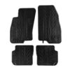 Kimpiris - Πατάκια Αυτοκινήτου Gledring 0139 Fiat Punto Evo 2010-2014 Μαύρο 4 Τεμάχια