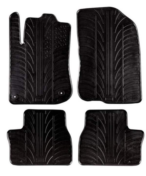 Kimpiris - Πατάκια Αυτοκινήτου Gledring 0159 Peugeot 2008 2013-2019 / Crossover 2013-2019 Μαύρο 4 Τεμάχια