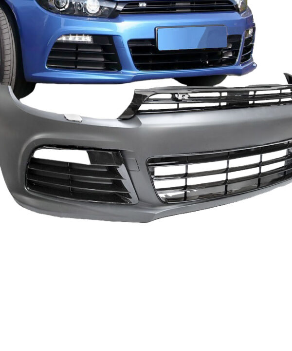 Kimpiris - Μπροστινός Προφυλακτήρας Για VW Scirocco 08-14 R20 Look Χωρίς DRL