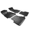 Kimpiris - Πατάκια Σκαφάκια 3D Από Λάστιχο TPE Για Audi A6 C7 2011-2014 Rizline 4 Τεμάχια Μαύρα