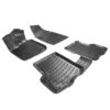 Kimpiris - Πατάκια Σκαφάκια 3D Από Λάστιχο TPE Για Dacia Sandero 2 2012- Rizline 4 Τεμάχια Μαύρα