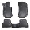 Kimpiris - Πατάκια Σκαφάκια 3D Από Λάστιχο TPE Για Mercedes E-Class W212/W207/CLS W218/S Class W222 Rizline 4 Τεμάχια Μαύρα