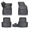 Kimpiris - Πατάκια Σκαφάκια 3D Από Λάστιχο TPE Για Opel Astra K 2015- Rizline 4 Τεμάχια Μαύρα