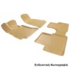 Kimpiris - Πατάκια Σκαφάκια 3D Από Λάστιχο TPE Για Mercedes C-Class W205 2014+ RL117140 Rizline 4 Τεμάχια Μπεζ