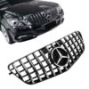 Kimpiris - Μάσκα Για Mercedes-Benz E-Class W212 09-13 GT Amg Panamericana Look Μαύρο/Χρώμιο 1 Τεμάχιο