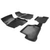 Kimpiris - Πατάκια Σκαφάκια 3D Από Λάστιχο TPE Για VW Tiguan 2007-2014 Rizline 4 Τεμάχια Μαύρα
