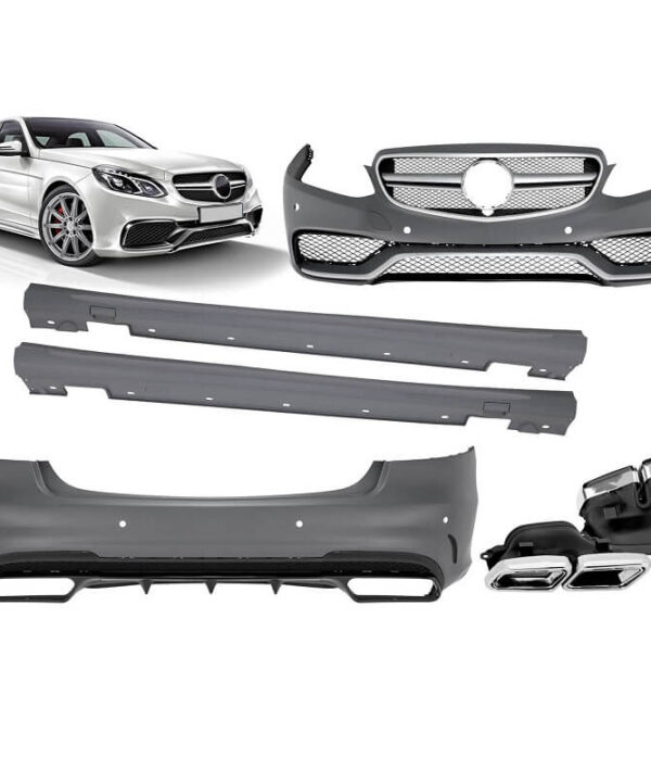 Kimpiris - Body Kit Για Mercedes-Benz E-Class W212 13-16 Facelift Amg Look Με Μάσκα &  Μπούκες