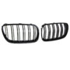 Καρδιές Μάσκας Για Bmw X3 E83 06-11 M4 Look Με Διπλή Γρίλια Μαύρο Γυαλιστερό 2 Τεμάχια - Image 2