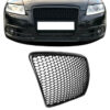 Kimpiris - Μάσκα Για Audi A6 4F C6 04-11 RS6 Look Κυψελωτή Μαύρο Ματ 1 Τεμάχιο