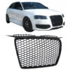 Kimpiris - Μάσκα Για Audi A3 8P 05-08 RS3 Look Κυψελωτή Γυαλιστερό Μαύρο 1 Τεμάχιο