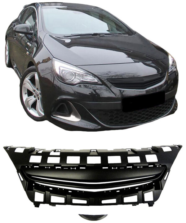 Kimpiris - Μάσκα Για Opel Astra J 3D GTC 12-15 Χωρίς Σήμα Μαύρη 1 Τεμάχιο