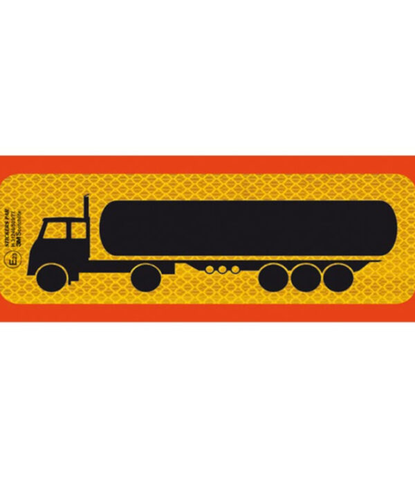 Kimpiris - Αυτοκόλλητη Πινακίδα Φορτηγού Bυτίο Επικαθήμενο 50 x 20cm Π.3M 315 1 Τεμάχιο