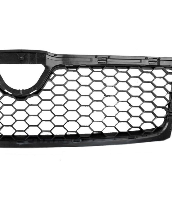 Alternative view of Μάσκα Για Skoda Octavia / Octavia RS Mk2 2004-2007  Κυψελωτή Μαύρη 1 Τεμάχιο