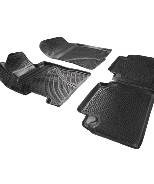 Kimpiris - Πατάκια Σκαφάκια 3D Από Λάστιχο TPE Για Honda Civic Sedan 2000-2005 Rizline 4 Τεμάχια Μαύρα