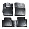 Kimpiris - Πατάκια Σκαφάκια 3D Από Λάστιχο TPE Για Toyota Corolla Ε210 2018- Rizline 4 Τεμάχια Μαύρα