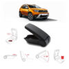 Kimpiris - Κονσόλα Χειροφρένου Τεμπέλης Armster OE1 Με Usb Για Dacia Duster 2018+ Χωρίς Εργοστασιακό Τεμπέλη Μαύρο Χρώμα