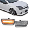 Kimpiris - Πλαϊνά Φλας Φτερού Για Opel Astra H 04-10 / Corsa D 06-11 / Insignia 08-12 / Zafira B 05-14 Led Dynamic White 2 Τεμάχια