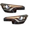 Μπροστινά Φανάρια Set Για Toyota C-HR 16+ DRL Full Led & Led Signal With Motor Carner - Image 2