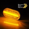 Πλαϊνά Φλας Φτερού Για Smart / Renault / Nissan / Opel / Dacia Led Dynamic White 2 Τεμάχια - Image 2