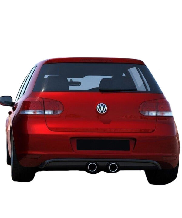 Kimpiris - Diffuser Πίσω Προφυλακτήρα Για VW Golf VI (6) 08-12 R32 Look Golf 5 Γυαλιστερό Μαύρο Maxton Design Από Abs Πλαστικό 1 Τεμάχιο