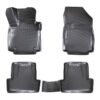 Kimpiris - Πατάκια Σκαφάκια 3D Από Λάστιχο TPE Για Renault Clio 4 12-19 Rizline 4 Τεμάχια Μαύρα