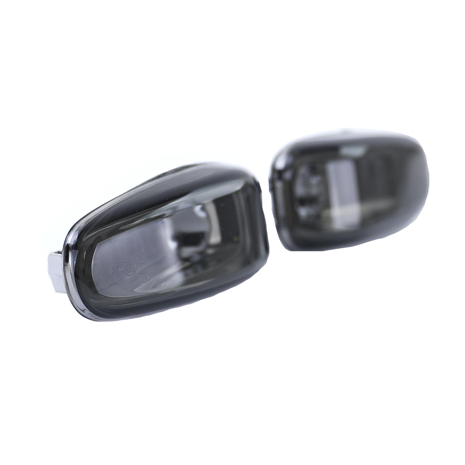 Πλαϊνά Φλας Φτερού Για Mercedes-Benz C W202 96-01 / CLK W208 97-02 / E W124 93-95 / W210 95-03 / SLK R170 96-04 / Vito W638 96-03 / Sprinter W901-W905 95-06 / VW LT 98-06 Διαφανές Φιμέ 2 Τεμάχια - Image 3