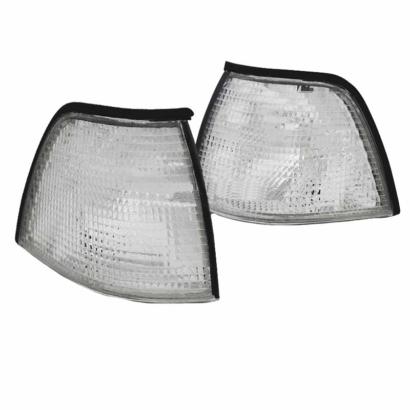 Kimpiris - Μπροστινά Φλας Για Bmw 3 E36 90-99 Sedan/Compact/Touring Λευκά 2 Τεμάχια Depo