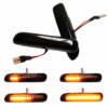 Kimpiris - Πλαϊνά Φλας Φτερού Για Bmw 3 E46 Sedan 99-01 / Touring 99-01 / Compact 01-04 / Coupe 99-03 Led Dynamic Smoke 2 Τεμάχια