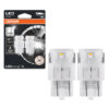 Kimpiris - Λάμπες Led T20 W21W / 3156 W3X16D Μονοπολικές 1.4watt 12volt 6000k Osram 7505DWP-02B 2 Τεμάχια
