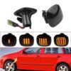 Kimpiris - Πλαϊνά Φλας Φτερού Για Audi A3 8L 96-00 / A4 B5 94-98 / Skoda Octavia 97-04 / Fabia 00-04 Τετράγωνα Led Dynamic Φιμέ 2 Τεμάχια