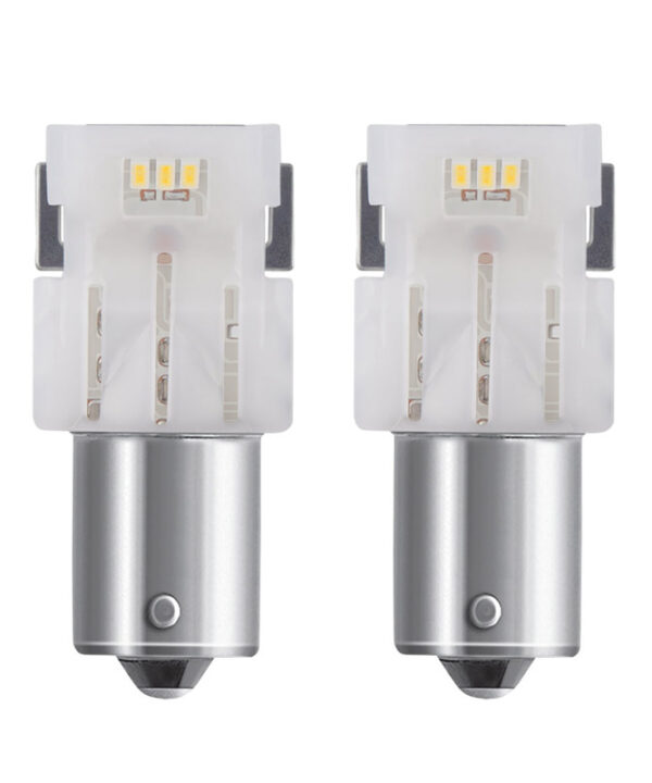 Alternative view of Λάμπες Led P21W Μονοπολικές BA15S 12volt 1.4 watt Λευκές Osram 7506DWP-02B 2 Τεμάχια
