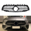Kimpiris - Μάσκα Για Mercedes-Benz A-Class W177 18+ Diamond Amg Look Μαύρο/Χρώμιο 1 Τεμάχιο