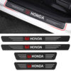Kimpiris - Διακοσμητικά Εσωτερικά Μασπιέ Πόρτας Carbon Look Honda Αυτοκόλλητα 4 Τεμάχια