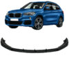 Kimpiris - Μπροστινό Spoiler Για Bmw X1 F48 15-19 M-Packet Γυαλιστερό Μαύρο 3 Τεμάχια