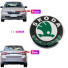 Kimpiris - Αυτοκόλλητο Σήμα Skoda Καπό / Πορτ - Παγκάζ Μεγάλο Πράσινο 9cm