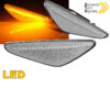 Kimpiris - Πλαϊνά Φλας Φτερού Για Bmw X5 E70 07-12 / X6 E71 08-14 / X3 F25 10-14 Led Dynamic Άσπρα 2 Τεμάχια