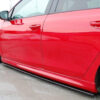 Πλαινά Μαρσπιέ Για VW Golf VI (6) 08-11 Πρόσθετο Για R20 Μασπιέ Γυαλιστερό Μαύρο Από Abs Πλαστικό Maxton Design 2 Τεμάχια - Image 3