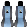 Kimpiris - Πλατοκαθίσματα Μπροστινά Jean Βatman Blue / Light Blue 2 Τεμάχια 2618612