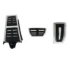 Kimpiris - Πεντάλ Αλουμινίου Κουμπωτά Και Footrest Για Audi A4 B8 08-15 / A5 08-16 / Q5 08-16 / A6 11-15 / A7 / Porsche Macan Αυτόματο Σετ 3 Τεμάχια