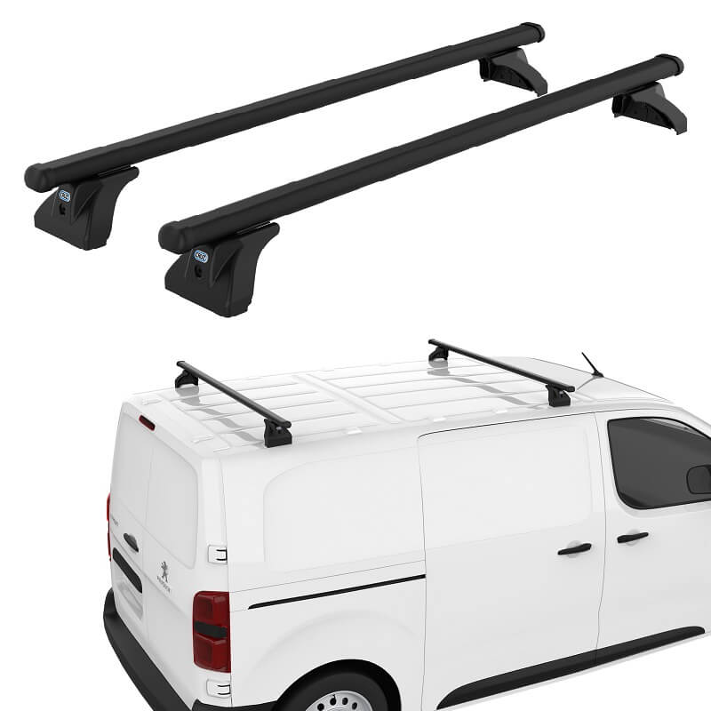 Kimpiris - Μπάρες Οροφής Σιδερένιες CRUZ 923-056 Cargo Xpro 2022 SF-145cm Μαύρες 2 Τεμάχια