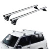 Kimpiris - Μπάρες Οροφής Αλουμινίου CRUZ 924-091 Alu Cargo AF-138cm Ασημί 2 Τεμάχια