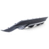 Diffuser Πίσω Προφυλακτήρα Για Mercedes-Benz CLA C117 13-16 Amg Look Για Amg Sport Line Προφυλακτήρες Σετ Με Μπούκες Από Abs Πλαστικό - Image 4
