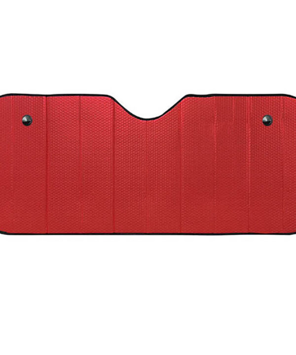 Kimpiris - Ηλιοπροστασία Παρμπρίζ Αλουμινίου Κόκκινο Matte Large ΜΑΤΤRED 145 x70 cm 1 Τεμάχιο