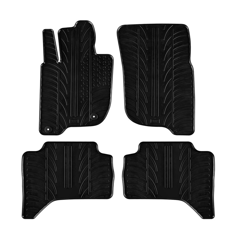 Kimpiris - Πατάκια Αυτοκινήτου Gledring 0365 Mitsubishi L200 2015-2019 / Mitsubishi L200 2019- Μαύρο 4 Τεμάχια