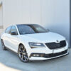 Μπροστινό Spoiler Για Skoda Superb Mk3 2015-2018 Μαύρο Γυαλιστερό V.2 Από Abs Πλαστικό Maxton Design 1 Τεμάχιο - Image 4